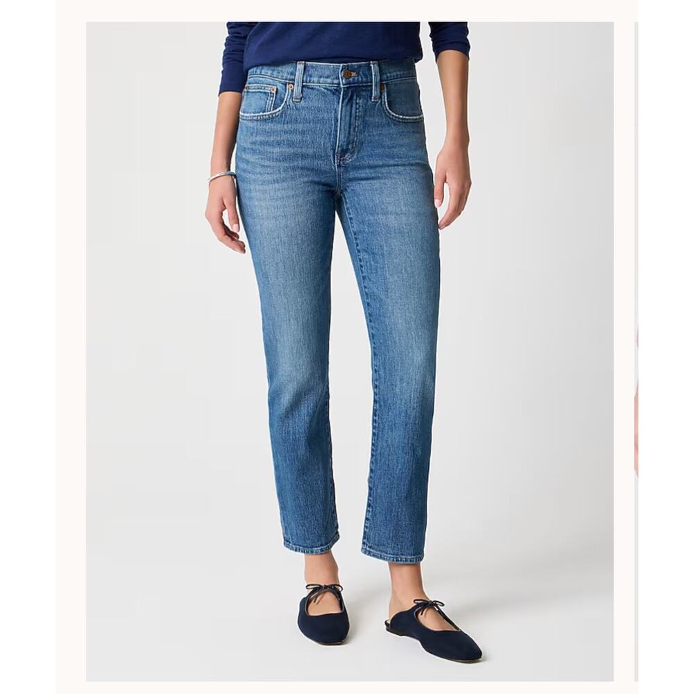 J.Crew Slim Boyfriend Jeans Women’s Size 29 Medium Wash Classic Straight
